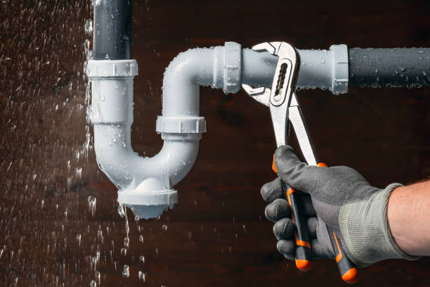 Professional Drain Cleaning technician working in Wells, TX